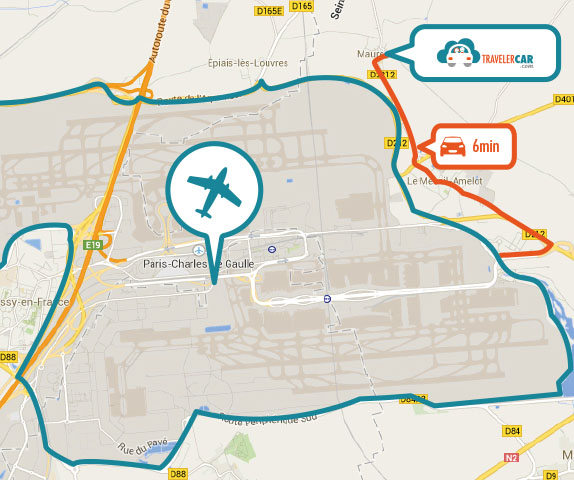 Travelcar aéroport Charles de Gaulle